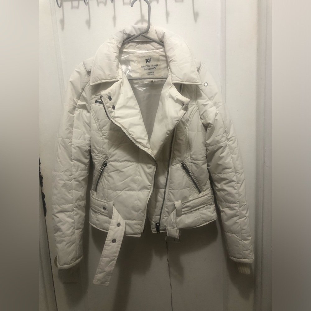Rebel Yell down jacket biker